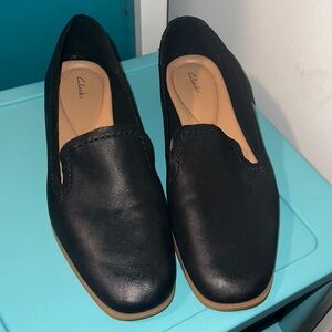 Clarks Pure Hall Black 10